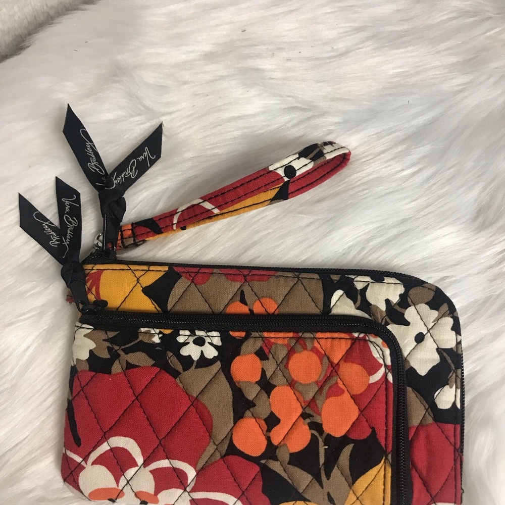 Vera Bradley Floral Wristlet Wallet